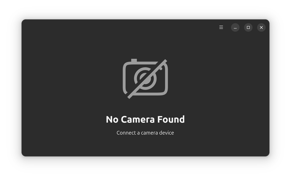 GNOME Camera app not working in Ubuntu 24.04