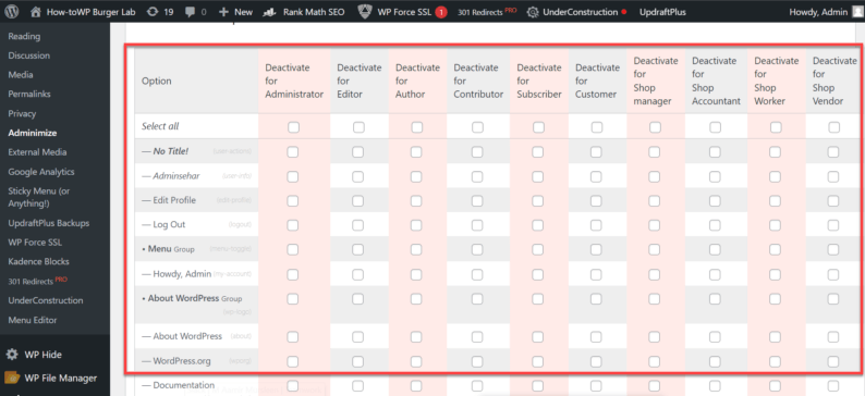 Check Or Uncheck Any Of The Checkboxes