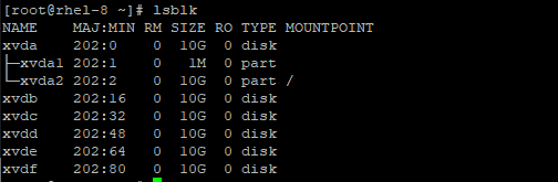 List Block Devices