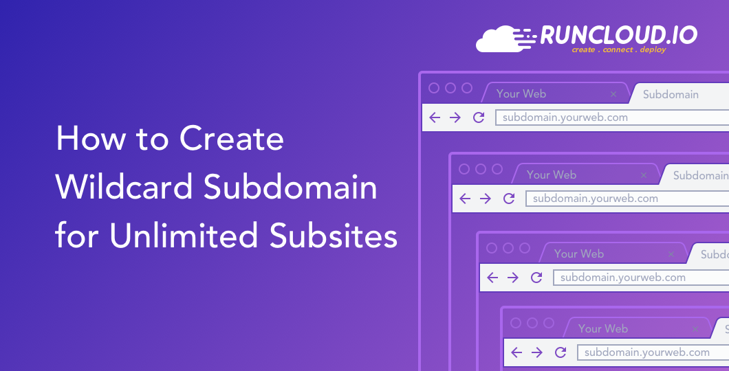 How to Create Wildcard Subdomain for Unlimited Subsites