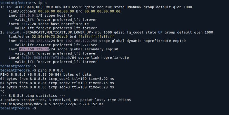 How to Set a Temporary Static IP Address on Linux