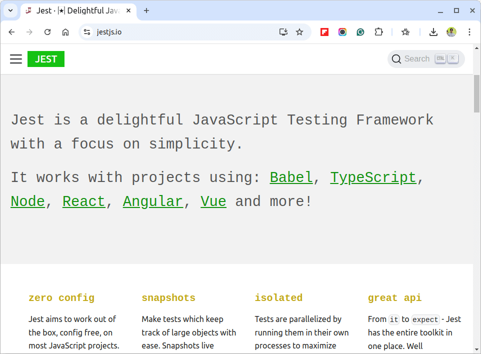 Jest: A Powerful JavaScript Testing Framework