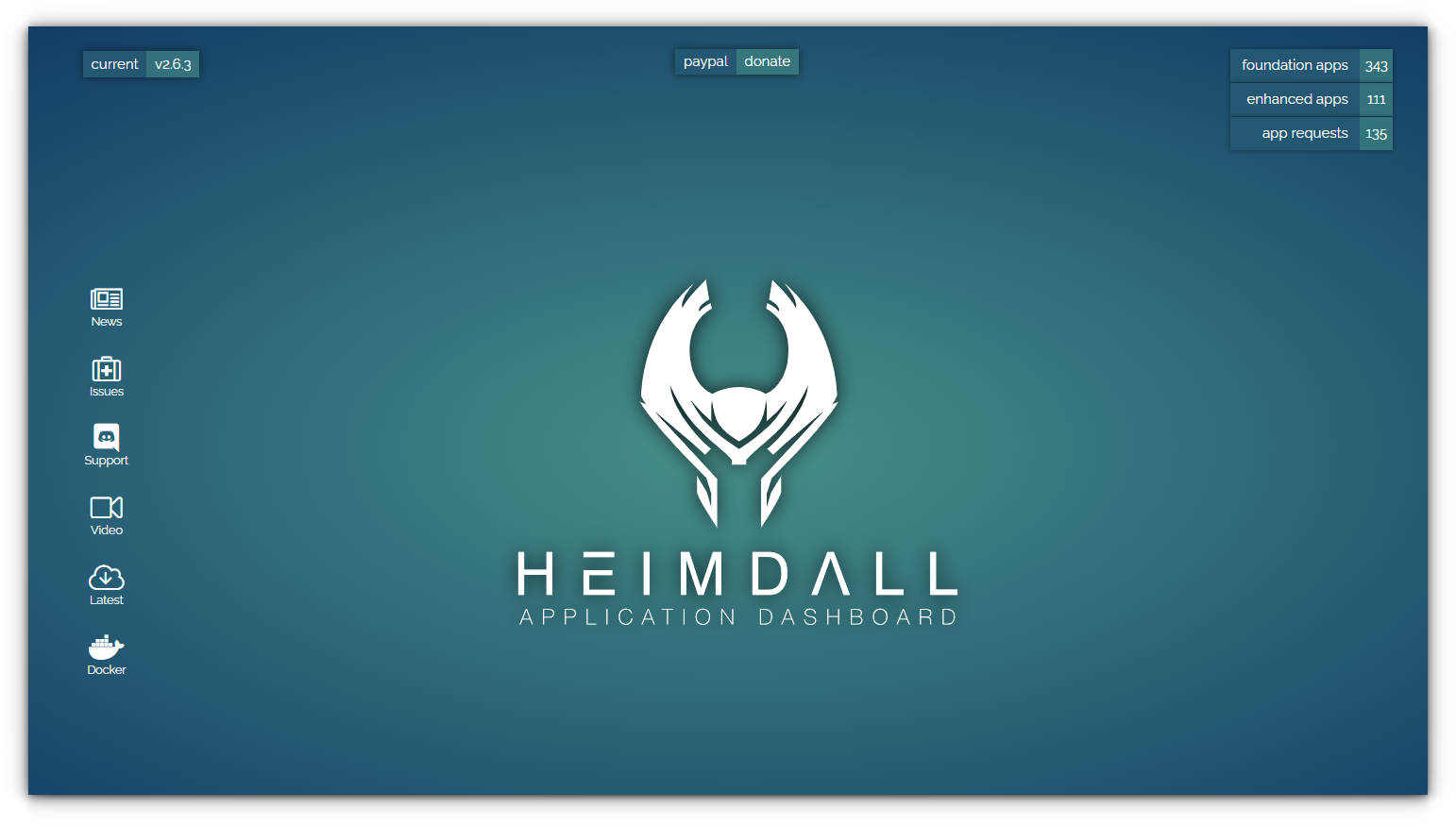 heimdall website homepage