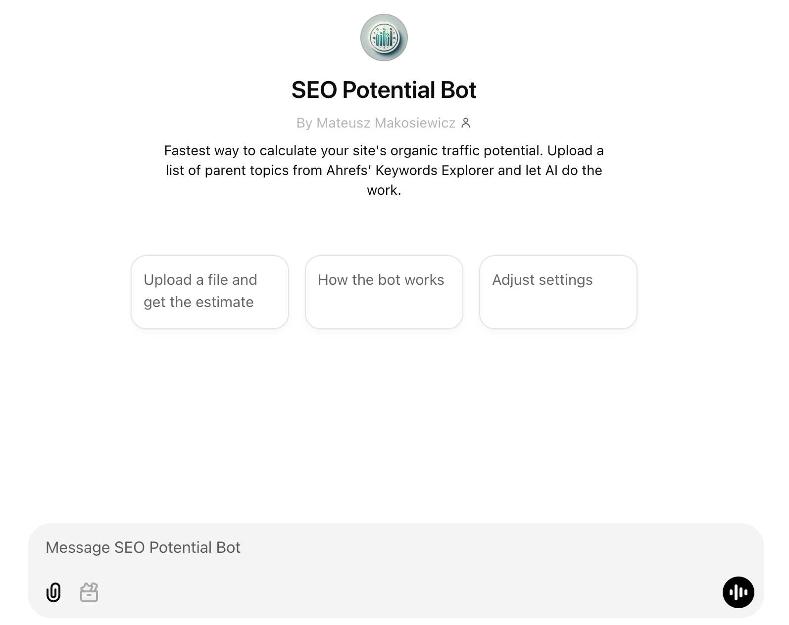 The SEO Potential Bot 