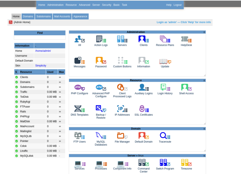 How to Setup Kloxo Web Hosting Control Panel in Linux