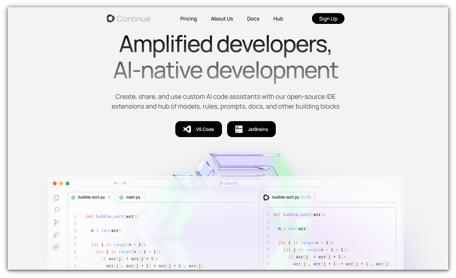 continue ai website