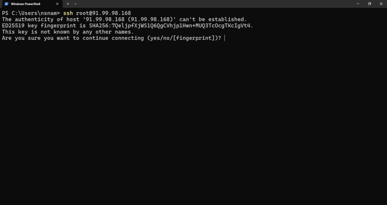 How to fix the “Warning: Remote host identification has changed” SSH error