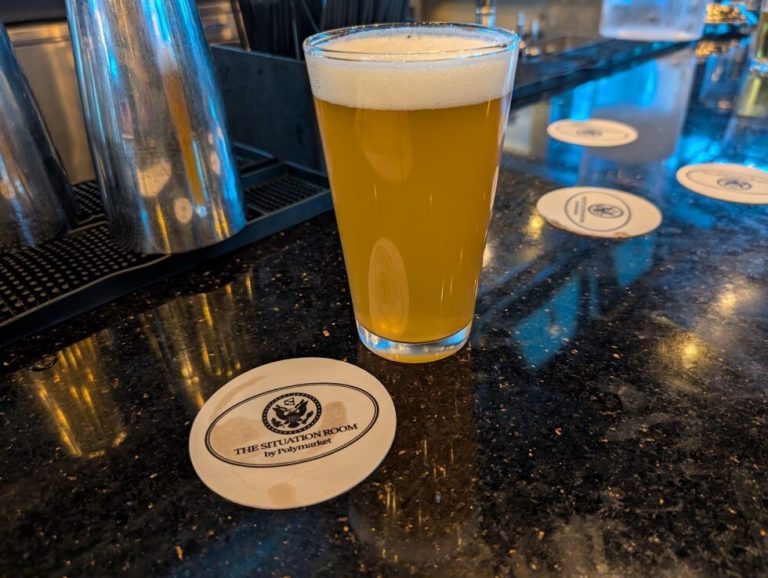 Pints meet prop bets: Polymarket’s “Situation Room” pop-up bar in DC